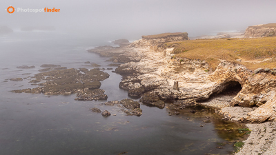 Foggy day in Point Arena-Stornetta